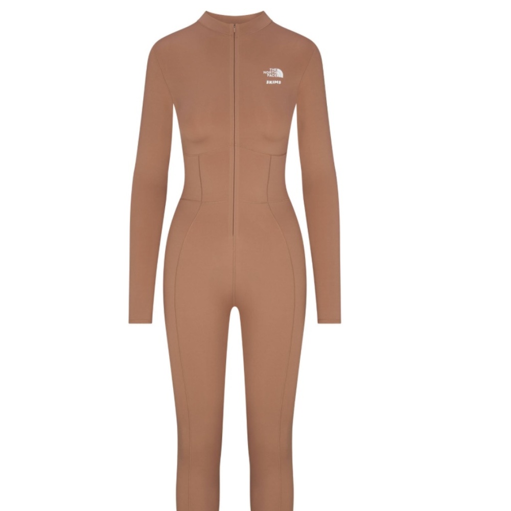 The Northface x Skims Refina Bodysuit in Sienna - Size XS + S